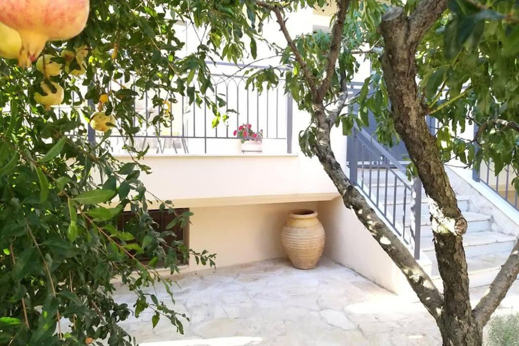New, Bright, Cozy, Autonomous Apartment With Private Entrance And Garden, 42 M2, 5Min To The Beach And City Center Kalamata Exteriör bild